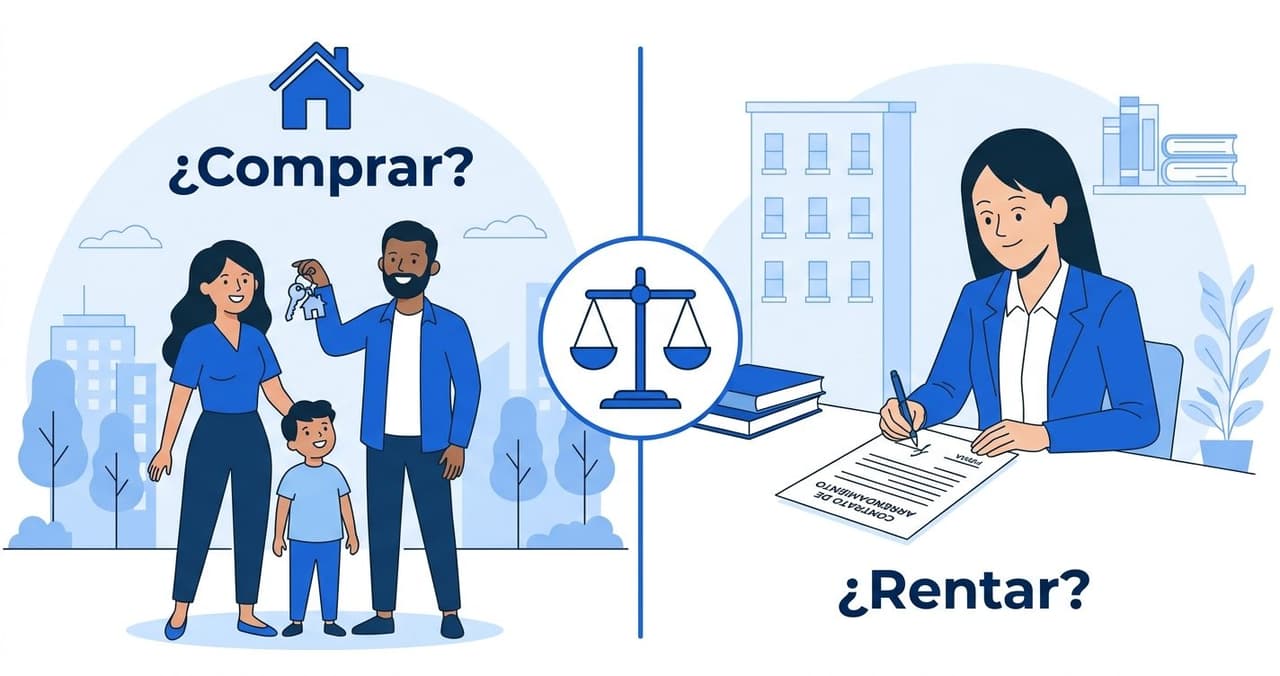 ¿Comprar o rentar casa? Cómo decidir según tu situación